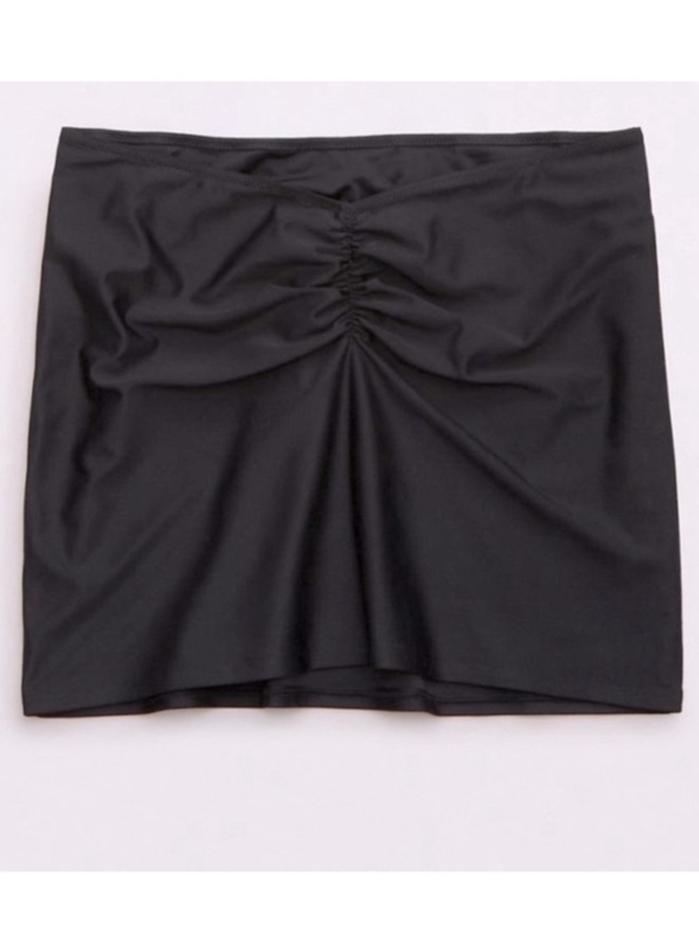 NWT Aerie Ruched Mid Rise Swim Skirt